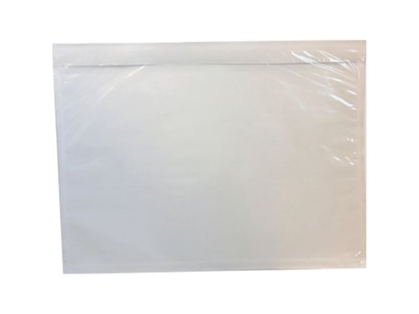 Følgeseddellommer, C5, uden tryk, 235 x 175 mm, 45my, pakke a 1.000 stk.