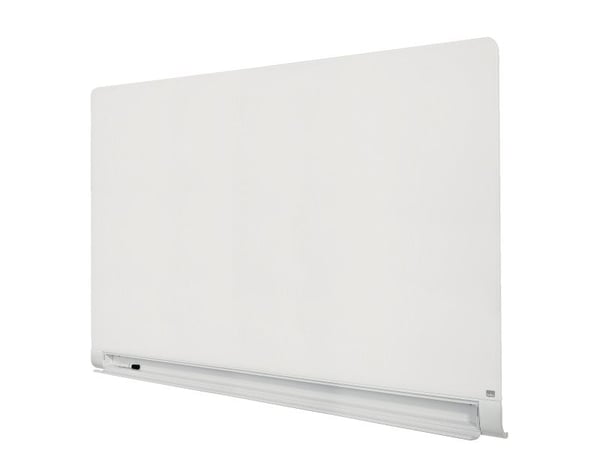 Nobo Diamond - Whiteboard - veggmonterbar - 1883 x 1059 mm - herdet glass - magnetisk - hvit
