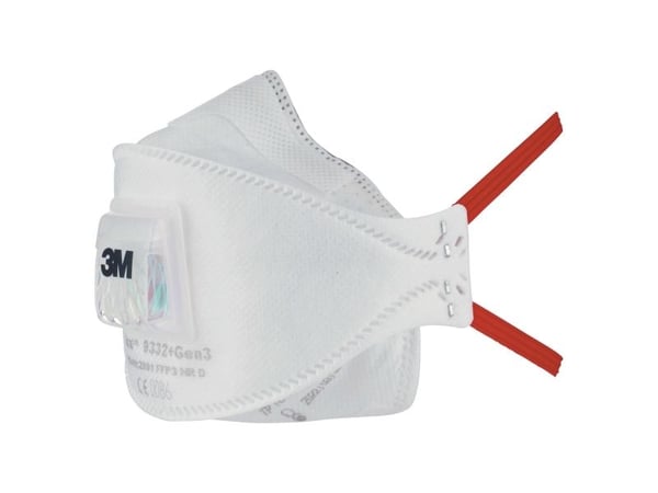 3M Aura 9332+ Gen3 finstøvmaske med ventil FFP3 (10 stk.)