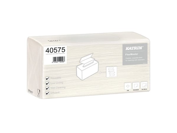 Katrin FlexMaster, Stoff, Hvit, 420 mm, 355 mm, 100 stykker, 360 mm