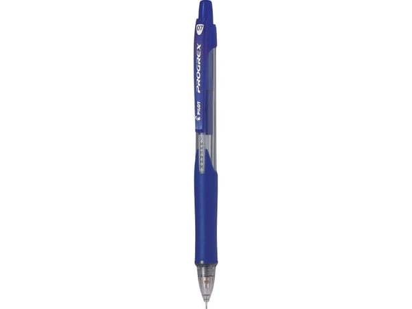 Stiftblyant, Pilot Progrex Begreen, 0,7 mm, blå, pakke a 10 stk