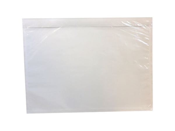 Følgeseddellommer, C6, uden tryk, 120 x 160 mm, 45my, pakke a 1.000 stk.