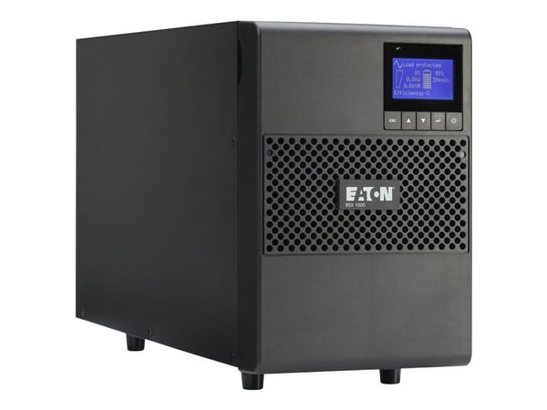 Eaton 9SX 1000VA 900W 120V Online Double-Conversion UPS - 6 NEMA 5-15R Outlets, Cybersecure Network Card Option, Extended Run, Tower Battery Backup...