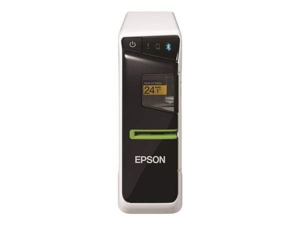 Epson LabelWorks LW-600P - Etikettskrivare - svartvit - termisk överföring - Rulle (2,4 cm) - 180 dpi - upp till 15 mm/sek - USB, Bluetooth - kniv ...