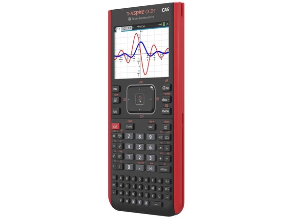 Texas Instruments TI-Nspire CX II-T CAS - Grafkalkulator - USB - batteri