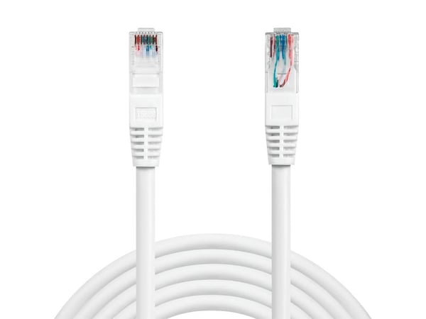 Sandberg Netværkskabel - UTP - CAT6 - Hvid - 3m