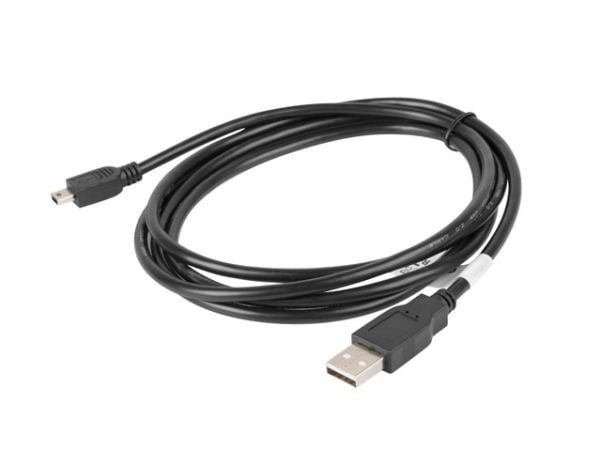 Lanberg - USB-kabel - USB (hann) til mini-USB type B (hann) - USB 2.0 - 1.8 m - svart
