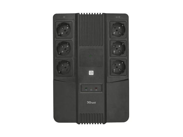 Trust Maxxon - UPS - AC 220-240 V - 800 VA - 7 Ah - utgangskontakter: 6