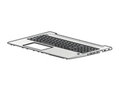HP - Erstatningstastatur for bærbar PC - med ClickPad - Nederlandsk - med toppdeksel - for ProBook 450 G6 Notebook, 450 G7 Notebook, 455r G6 Notebook
