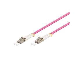 MicroConnect - Nettverkskabel - LC/UPC-multimodus (hann) til LC/UPC-multimodus (hann) - 30 m - fiberoptisk - 50 / 125 mikroner - OM4 - halogenfri -...