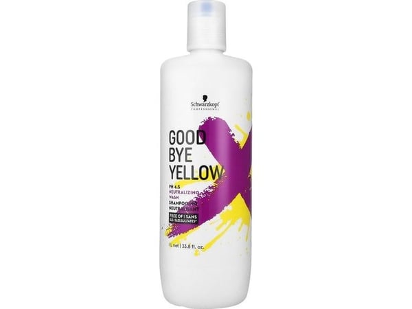 Schwarzkopf Professional Good Bye Yellow neutraliserande bonding wash 1000 ml