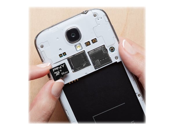 PNY Performance Plus - Flashminnekort - 64 GB - Class 10 - microSDXC