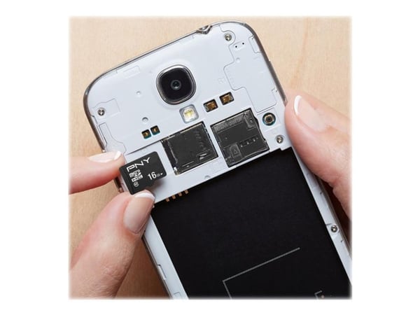 PNY Performance Plus - Flashminnekort - 16 GB - Class 10 - microSDHC
