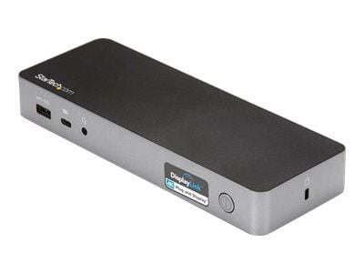 Startech USB-C & USB-A Dock, Hybrid Universal Laptop Docking Station with 100W Power Delivery, Dual Monitor 4K 60Hz HDMI & DisplayPort, 4x USB 3.1 ...