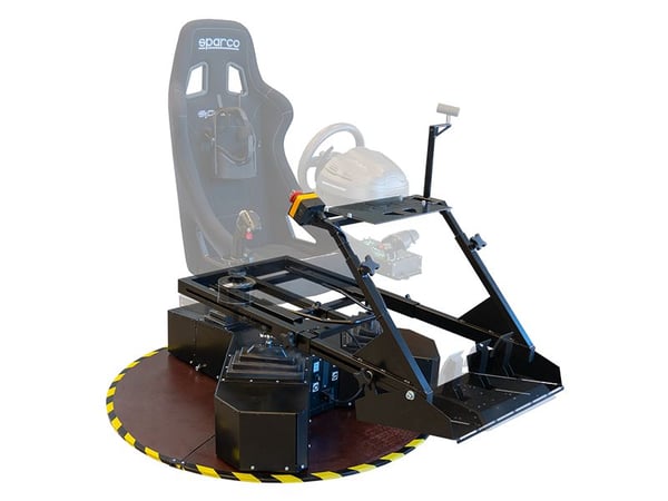 FaseTech Racingcube - Gaming Stol - Full Motion - Sort