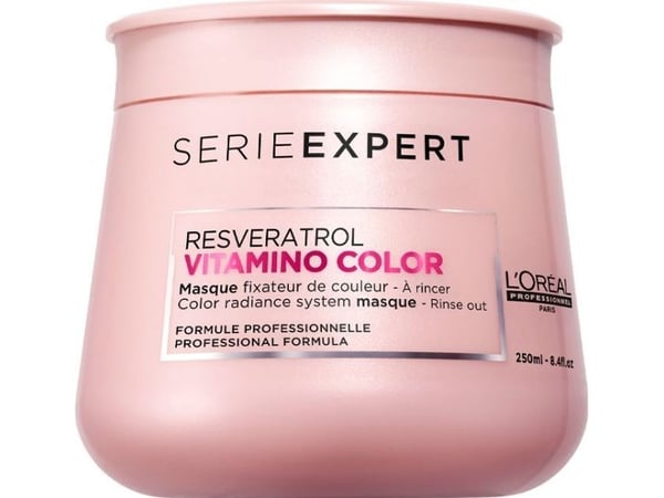 L'Oréal Professionnel Serie Expert Vitamino Color Resveratrol hoitonaamio värjätyille hiuksille 250ml