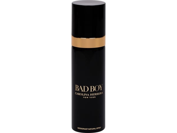 Carolina Herrera Bad Boy, Menn, Deodorant, Spray deodorant, Spray, 100 ml, Bergamot, Grapefrukt, Pepper