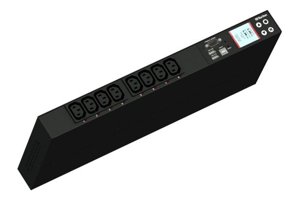 Raritan Dominion PX PX3-5190R - Strømfordelerenhet (kan monteres i rack) - AC 230 V - 3800 VA - Ethernet, USB - inngang: IEC 60309 16A - utgangskon...