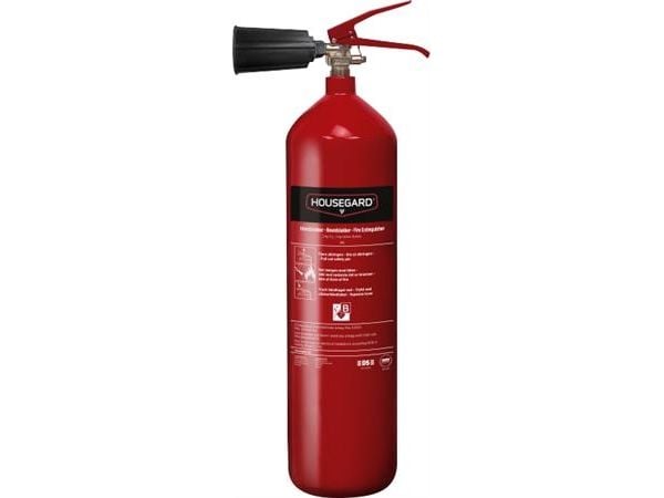 Housegard 2kg. CO2-sammutin. Teholuokka 34B Housegard 2kg. CO2-sammutin. Teholuokka 34B