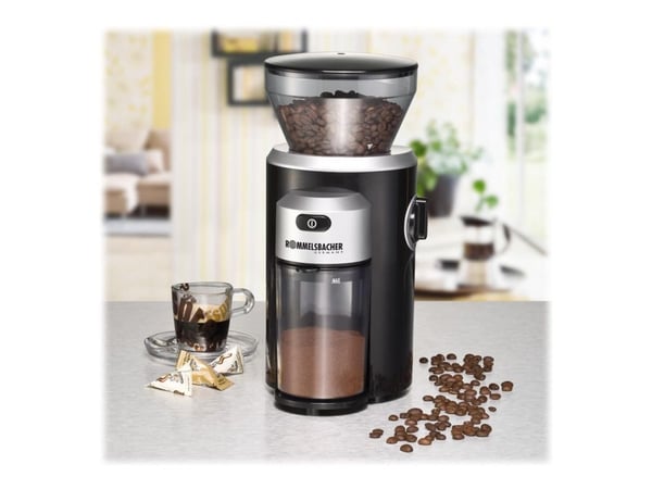 Rommelsbacher EKM 300 - Kaffekvarn - 150 W - svart/silver