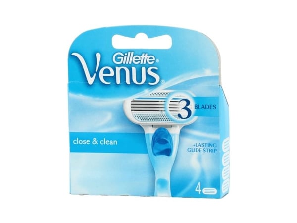 Gillette Venus Classic, Naisten, Gillette, Venus, 4 kpl