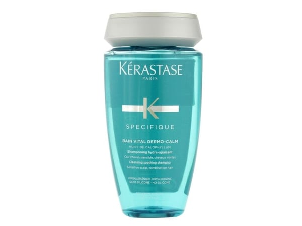 Kerastase SPECIFIQUE BAIN VITAL DERMO CALM, Kvinner, Ikke-profesjonelle, Sjampo, Normalt hår, Sensitivt hår, 250 ml, Fuktighets krem, Rensende, Shi...