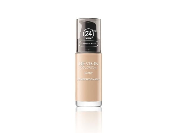 Revlon ColorStay, Pumpflaska, Vätska, Beige, Early Tan, Ljus, Blandhy, Fet hud