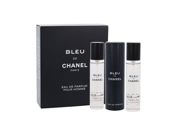 Chanel Bleu De Chanel edp 3x20ml pakkaus + täydennykset