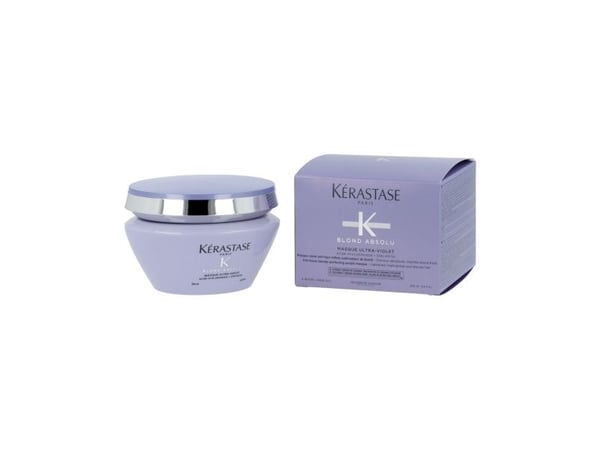 Kerastase Blond Absolu Masque Ultra-Violet 200ml, Kvinner, Blondt hår, Blond, 200 ml, Farge beskyttelse, Hyaluronsyre