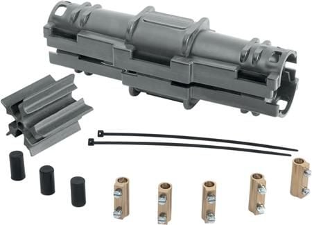 Raytech skarv-/kopplingsdosa m/ inbyggt gel 210x65x65