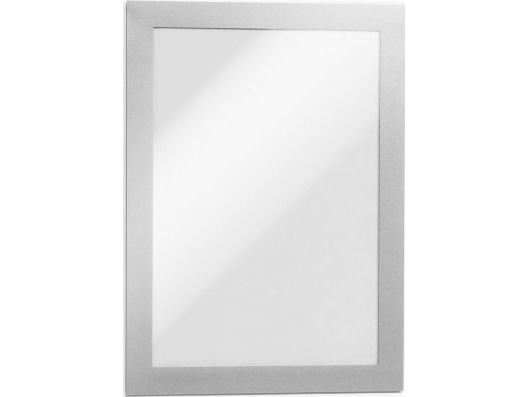 DURABLE DURAFRAME MAGNETIC - Dokumentholder - for A5 - magnetisk - sølv (en pakke 5)