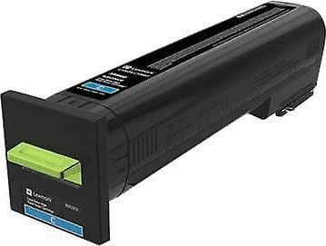 Lexmark - Ekstra høy ytelse - cyan - original - tonerpatron LCCP, Lexmark Corporate - for Lexmark CX825de, CX825dte, CX825dtfe, CX860de, CX860dte, ...