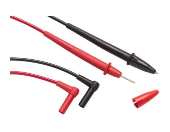 Fluke TL75-1, Testkabel, Svart, Röd, CAT II, PVC, 1,22 m, 1000 V