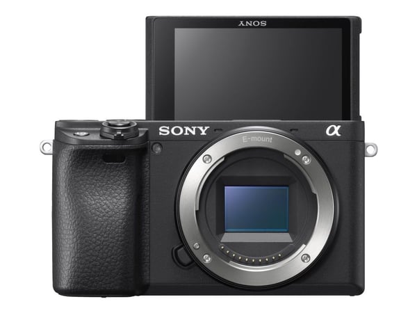 Sony a6400 ILCE-6400 - Digitalkamera - speilløst - 24.2 MP - APS-C - 4K / 30 fps - kun hus - Wi-Fi, NFC, Bluetooth - svart