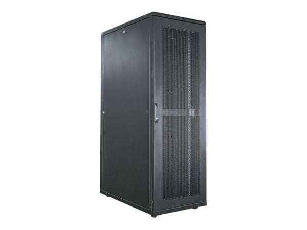 Intellinet Network Cabinet, Free Standing (Standard), 36U, Usable Depth 123 to 773mm/Width 503mm, Black, Flatpack, Max 1500kg, Server Rack, IP20 ra...