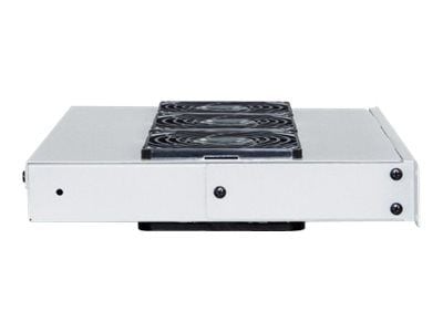 Intellinet 3-Fan Ventilation Unit for 19" Racks, 1U, Grey - Systemviftebrett - med 3 kjølevifter - AC 220/240 V - grå, RAL 7035 - 1U - 19"