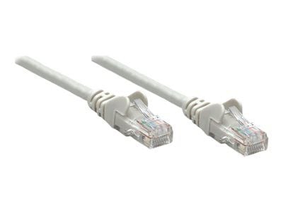 Intellinet Network Patch Cable, Cat6, 10m, Grey, CCA, U/UTP, PVC, RJ45, Gold Plated Contacts, Snagless, Booted, Lifetime Warranty, Polybag - Koblin...
