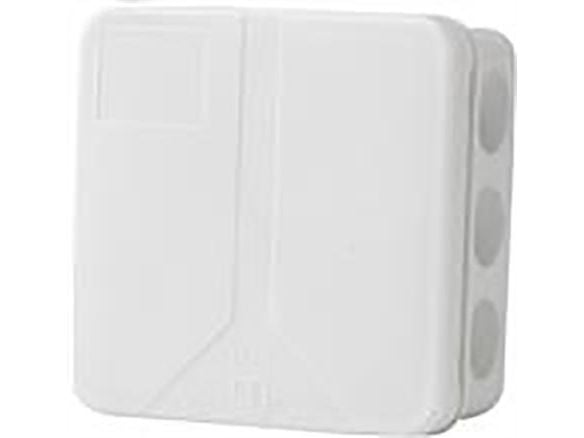 Forgreningsdåse 2,5 mm², 2K12 85x85x37 mm med 14 membraner, IP55 halogenfri thermoplast, lysegrå - black Friday 10 stk. pakke