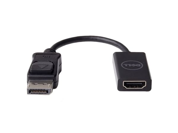 Dell - Video adapter - DisplayPort hann låst til HDMI hunn - for OptiPlex 30XX, 3240, 5040, 70XX, 7440; Precision 7510, 7710; Precision Tower 3420,...