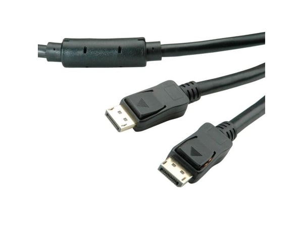 Value 14.99.3495, 15 m, DisplayPort, DisplayPort, Hankjønn, Hankjønn, 4096 x 2160 piksler