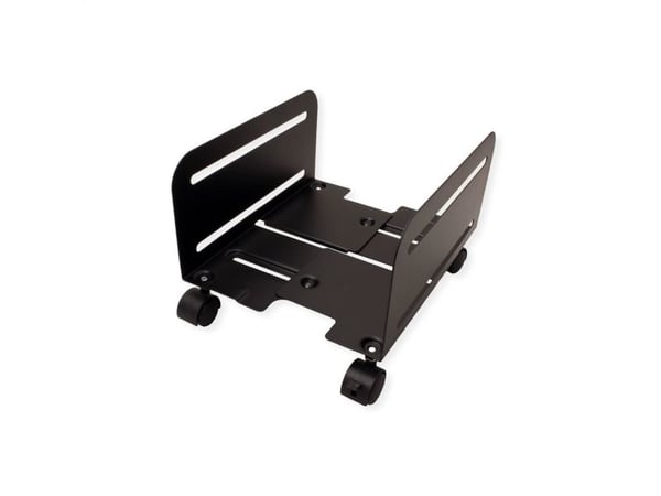 Value 17.99.1500, Multimediavogn, Sort, PC, 10 kg, 4 hjul, 20,9 cm