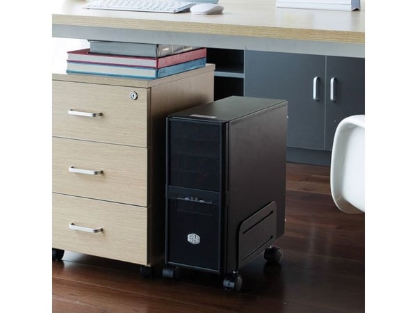 Value 17.99.1500, Multimediavogn, Sort, PC, 10 kg, 4 hjul, 20,9 cm