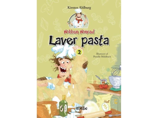 Kokken Konrad lager pasta | Kirsten Ahlburg | Språk: Dansk