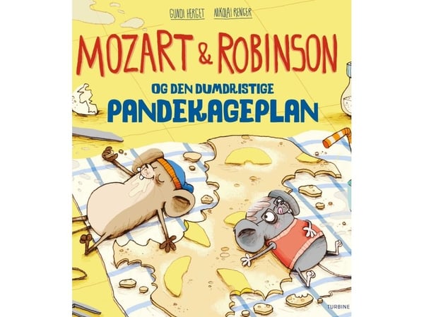 Mozart og Robinson og den dumdristige pannekakeplanen | Gundi Herget | Språk: Dansk