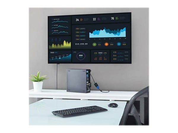 StarTech.com DisplayPort till VGA-adapter - Aktiv DP till VGA konverterare - 1080p Video - DP/DP++-källa till VGA-skärm Kabeladapter - DP till VGA ...