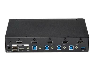 StarTech.com SV431HDU3A2, 1920 x 1080 pikseliä, Telineasennus, Musta