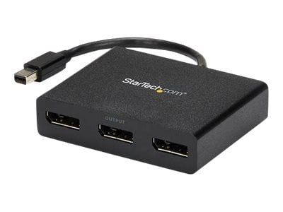 Startech 3-Port Multi Monitor Adapter, Mini DisplayPort 1.2 to 3x DisplayPort MST Hub, Triple 1080p or Dual 4K 30Hz, mDP to DP MST Video Splitter f...