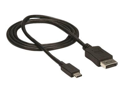 StarTech.com 3ft/1m USB C - DisplayPort 1.2 -kaapeli 4K 60Hz, USB-C - DisplayPort-sovitinkaapeli HBR2, USB Type-C DP Alt Mode - DP-monitorin videok...