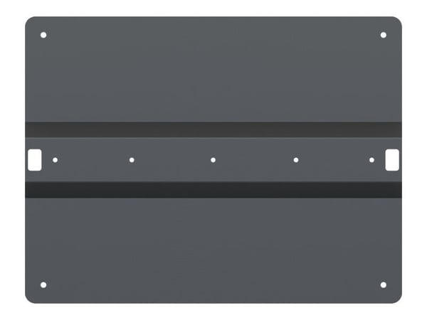 Multibrackets M Pro Series - Monteringskomponent (monteringsbase) - for kiosk - stål - svart - gulvstativmonterbar - for Samsung OM55N-D
