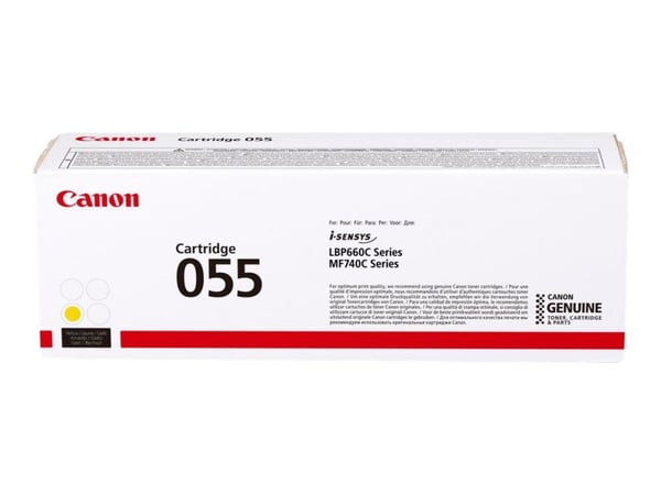 Canon 055, 2100 sivua, Keltainen, 1 kpl